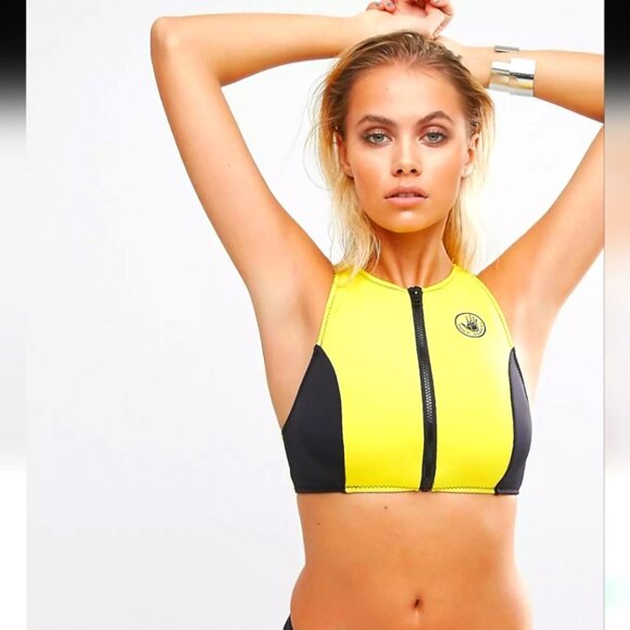 Body Glove Other - Yellow Body Glove Bikini Top - size Large Bnwot